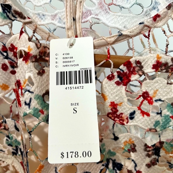 Anthropologie Tularosa floral Dress- New size Small - Picture 8 of 9